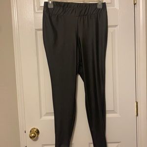 Torrid Size 1 (14-16) Black Leather Leggings